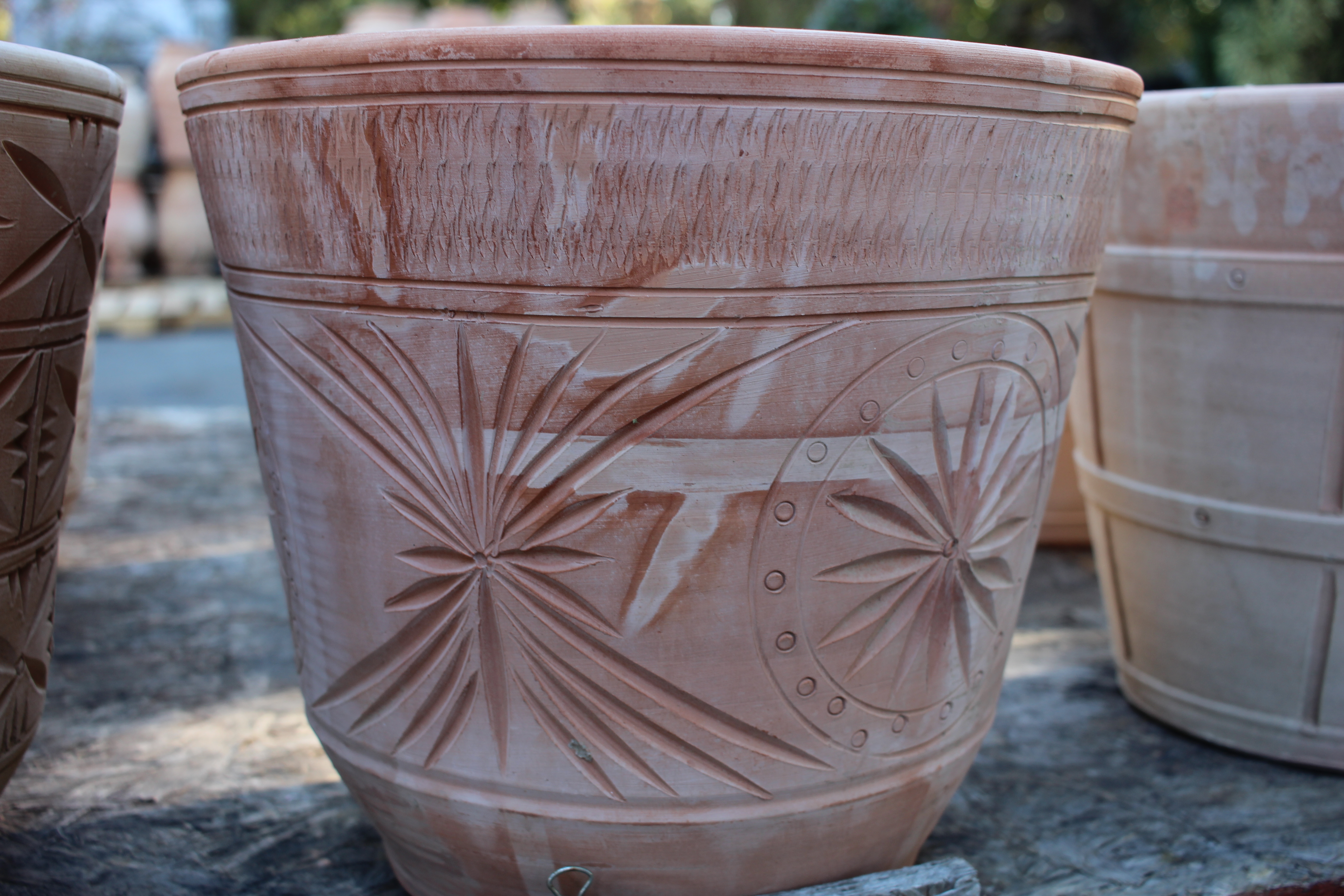 Traditional Carvings Pot