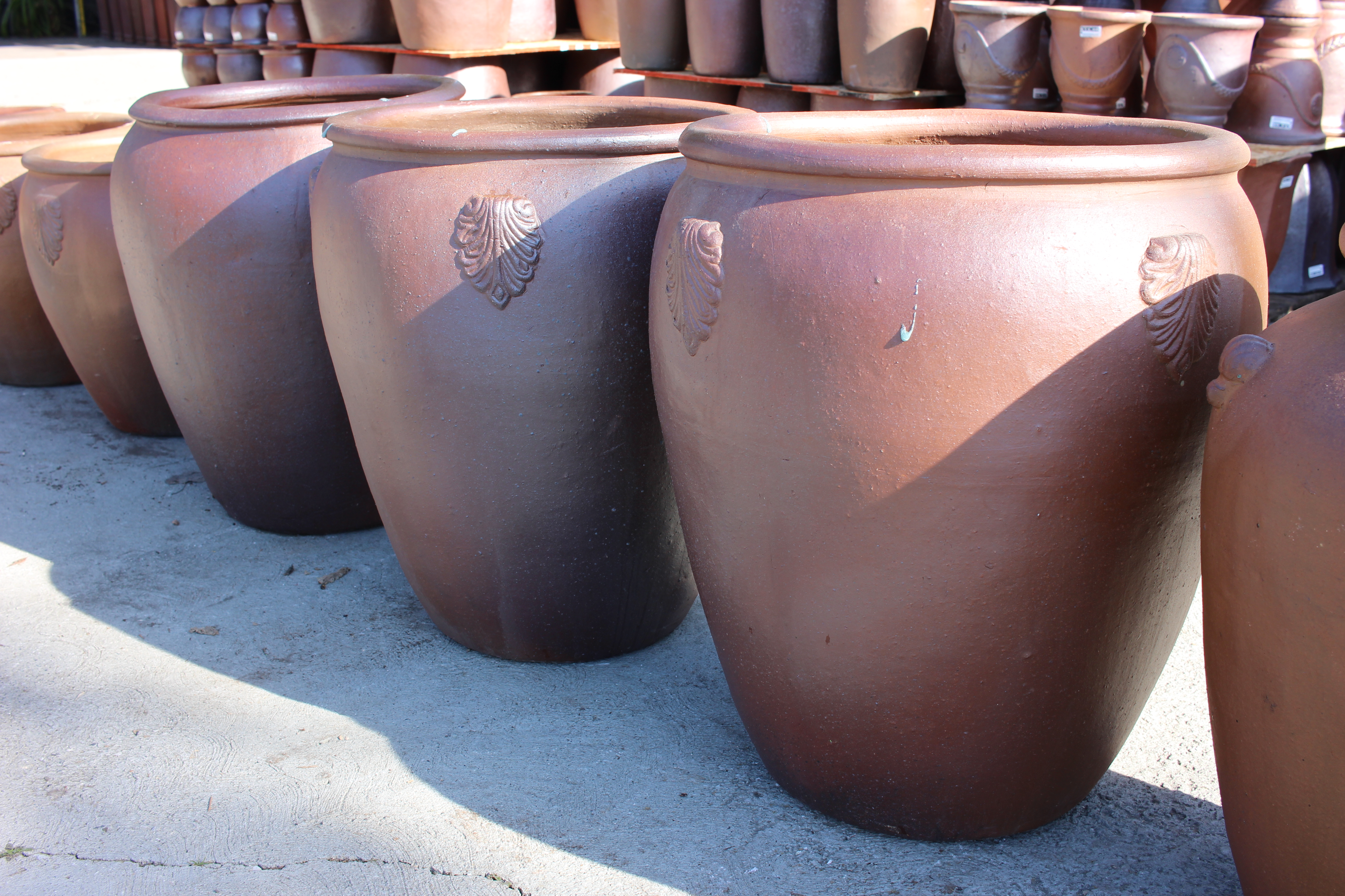 Water Jar with Leaves