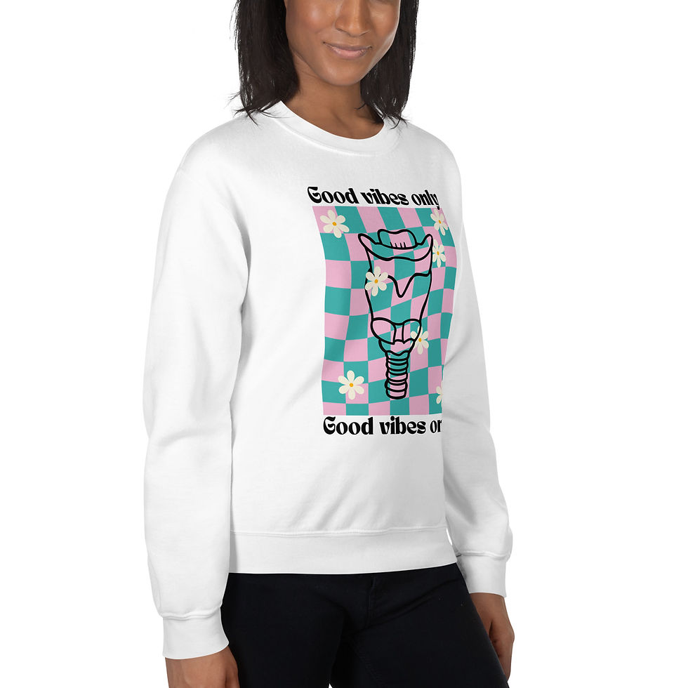 Thumbnail: Good Vibes Only Sweatshirt