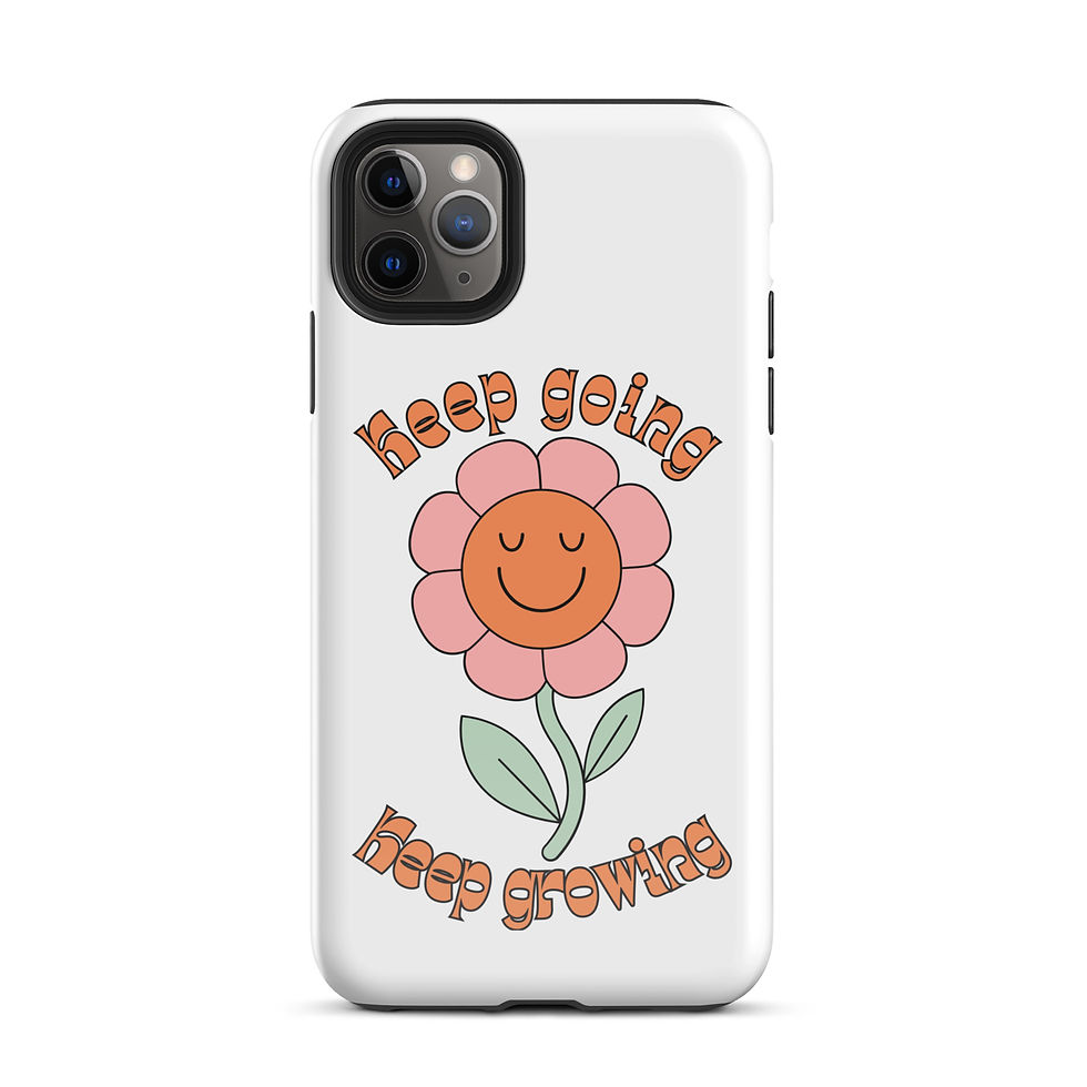 Thumbnail: Keep Going, Keep Growing Tough Case for iPhone®
