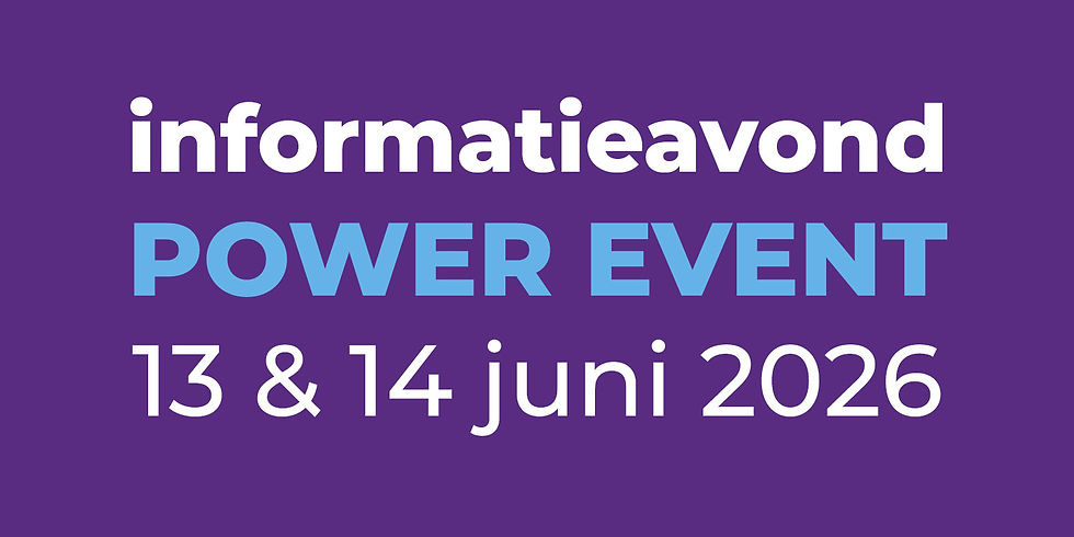 Informatieavond POWER EVENT 2026