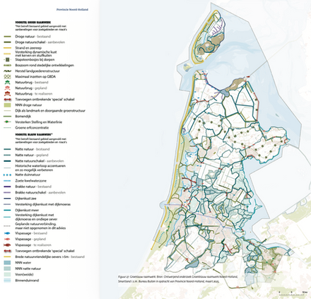 Ontwerp Groenblauw Raamwerk Noord-Holland opgenomen in provinciale Omgevingsvisie