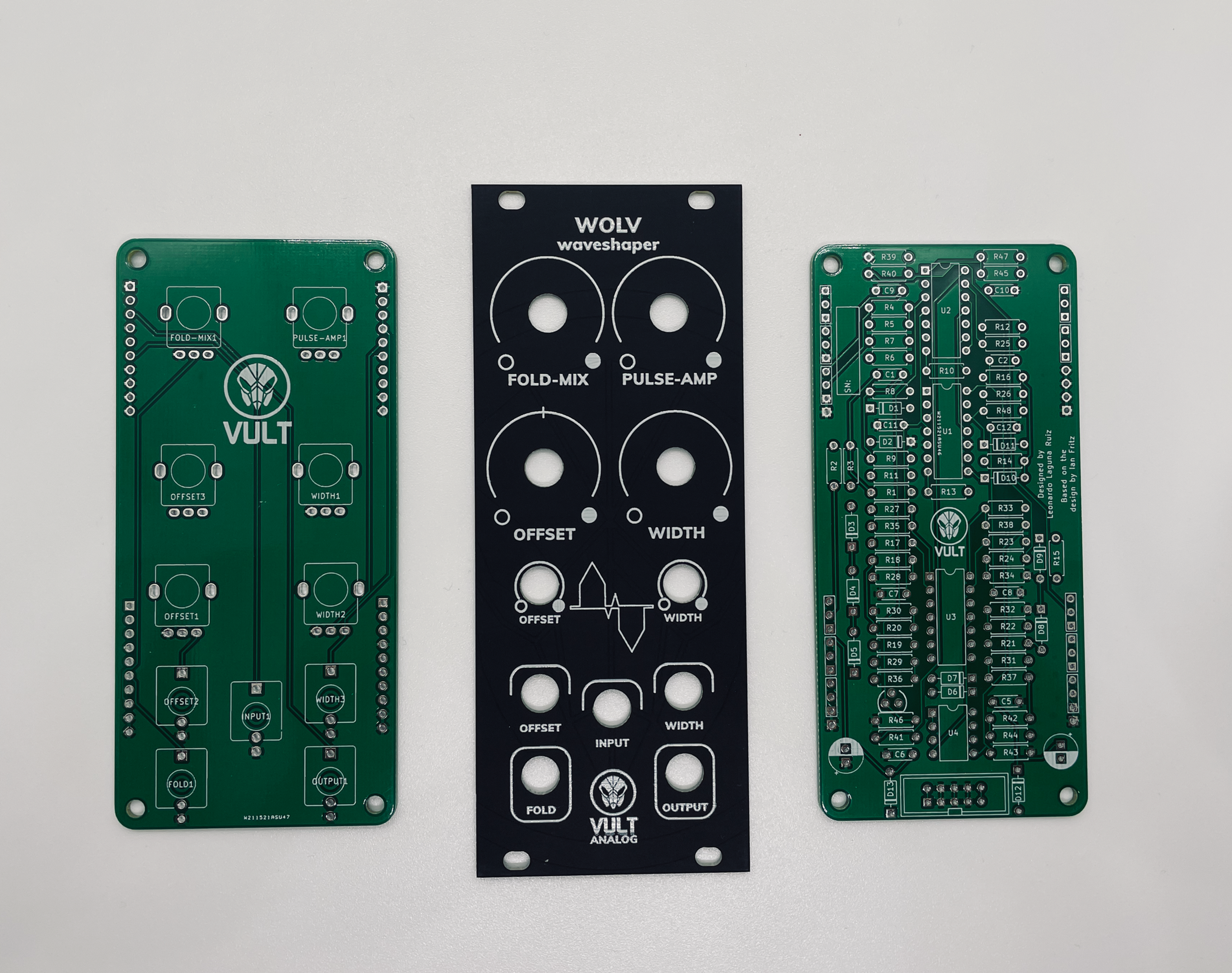 Wolv (Panel + PCBs)