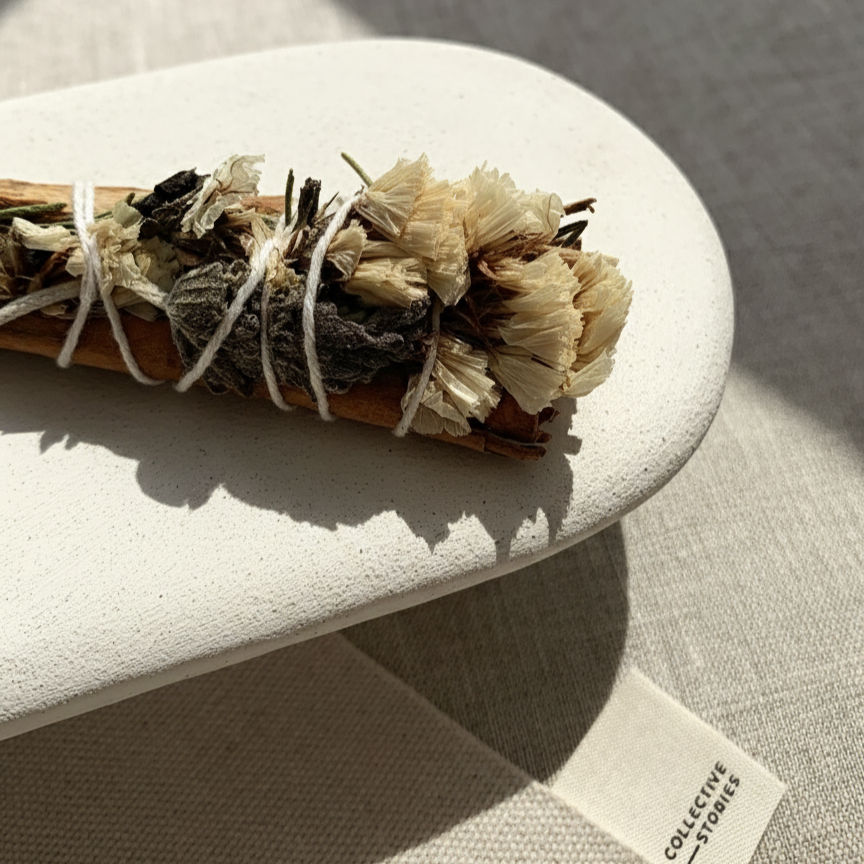 Thumbnail: sustainably sourced Peruvian Palo Santo Floral Herb Smudge Sticks