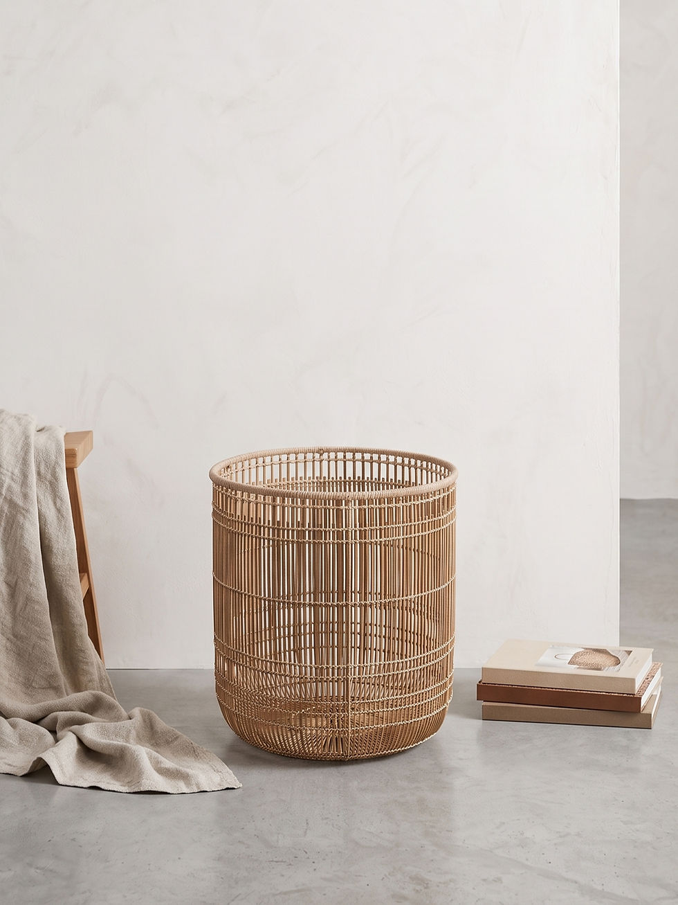 Handwoven storage basket