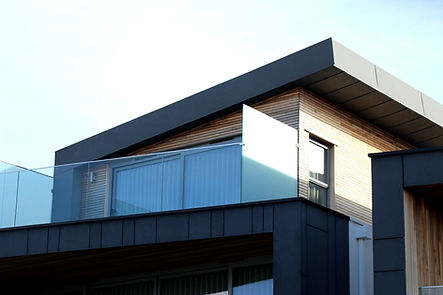 Exterior de la casa moderna