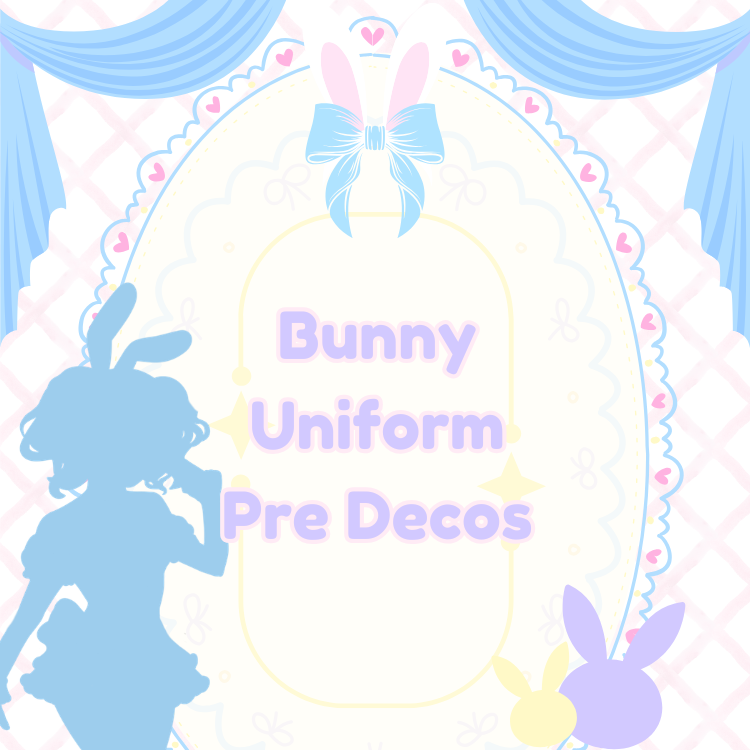Bunny Uniform Pre Decos