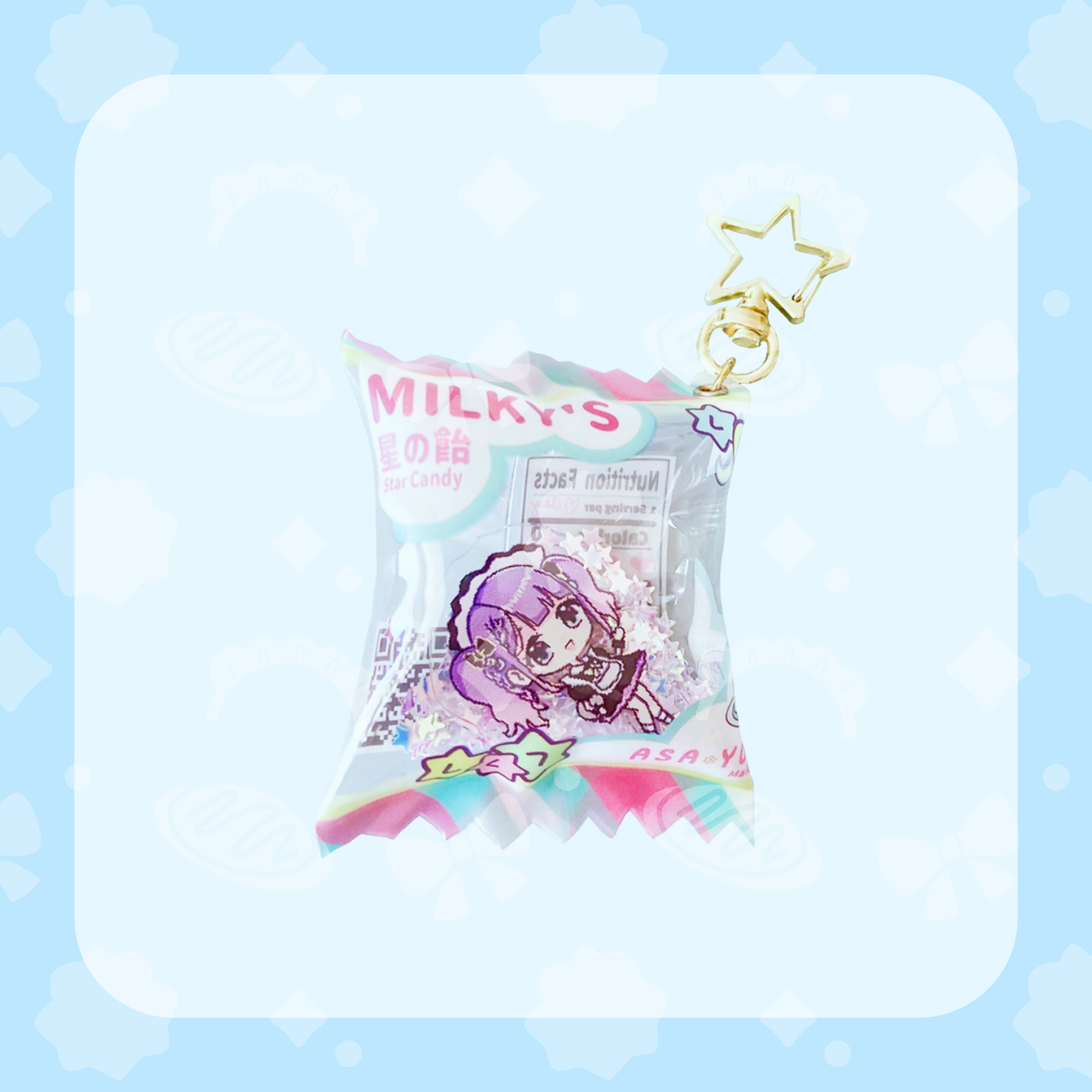 Milky Candy Shaky Charm