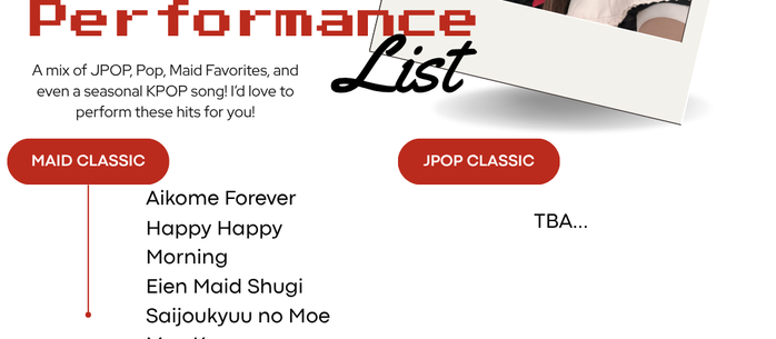 Riri Performance List