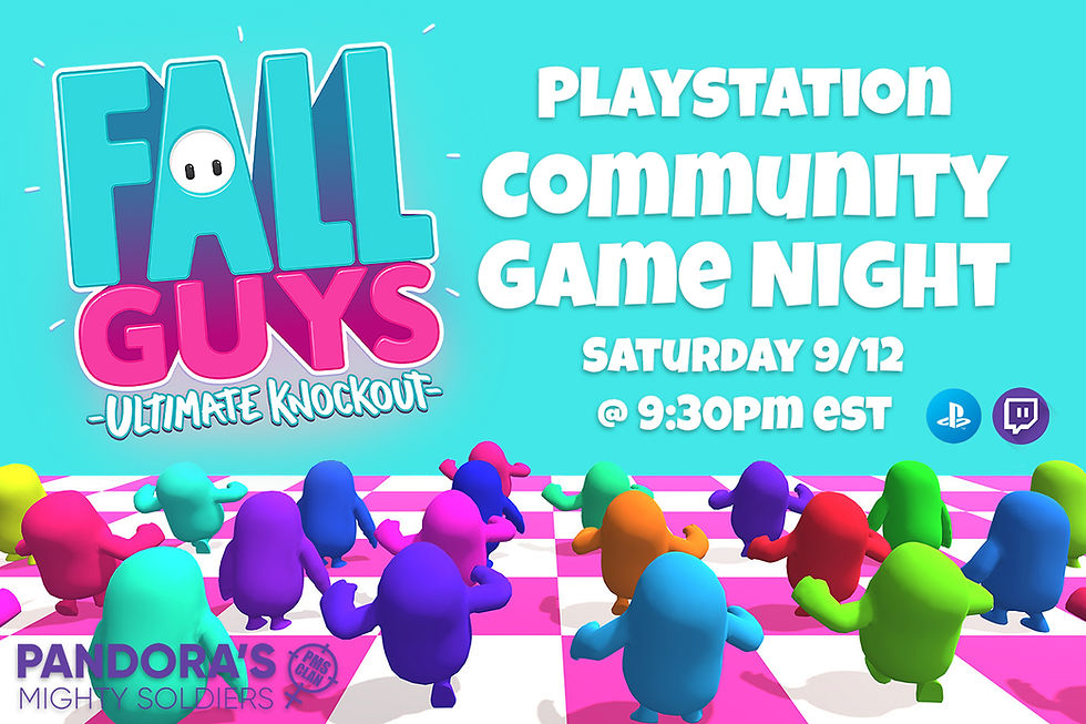 Fall Guys PS4 Community Game Night