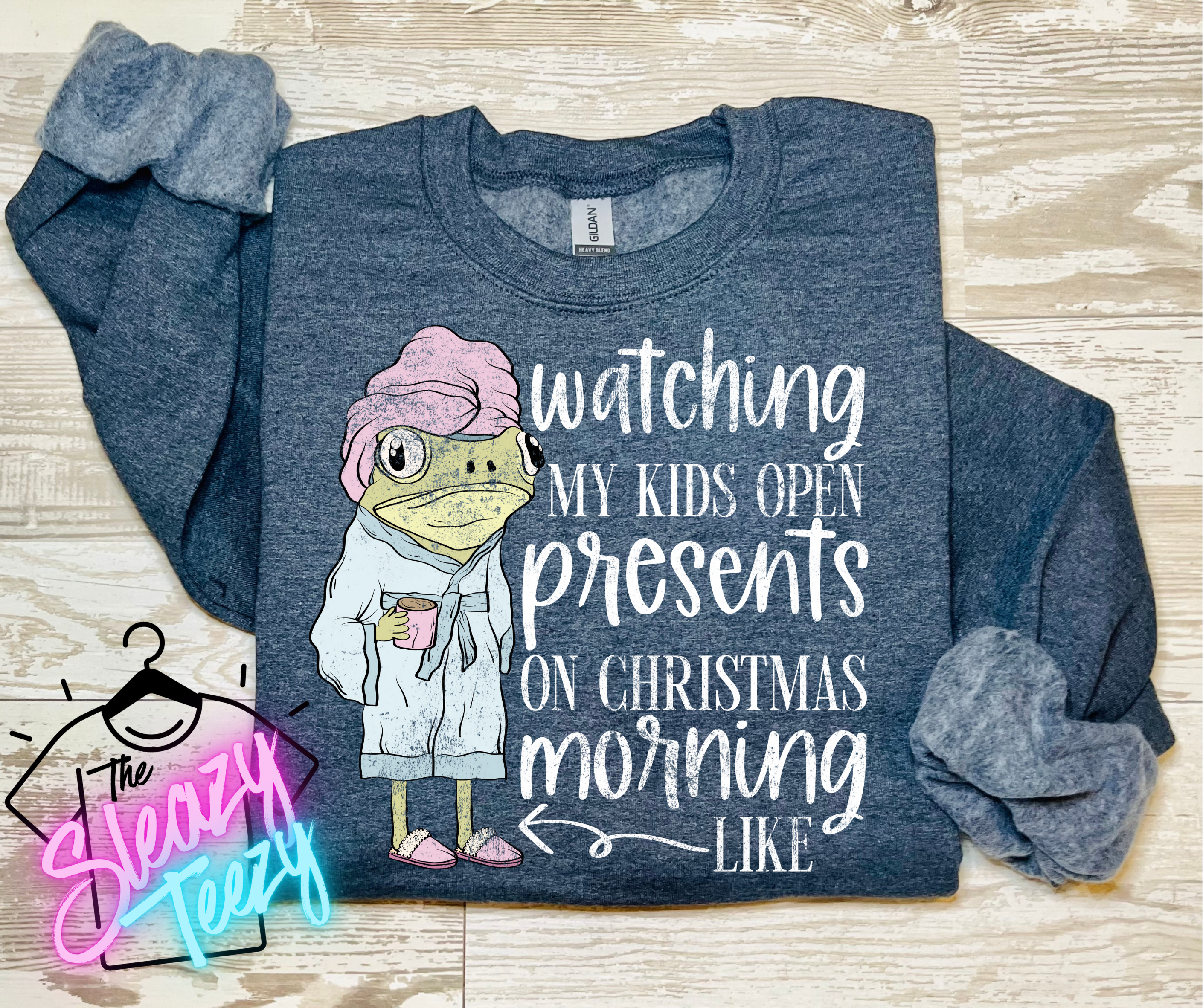 Watching My Kids- Women’s Crewneck Sweatshirt (Dark Colors)
