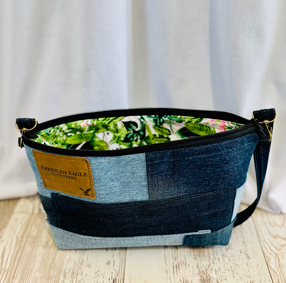 Thumbnail: Upcycled AE Purse- Shoulder & Crossbody Straps