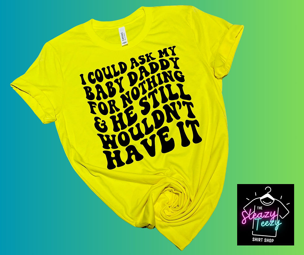 Thumbnail: Baby Daddy- Women’s Short Sleeve Crewneck Tee