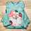 Thumbnail: Disco Santa- Adult Tiedye hoodie in Seaglass