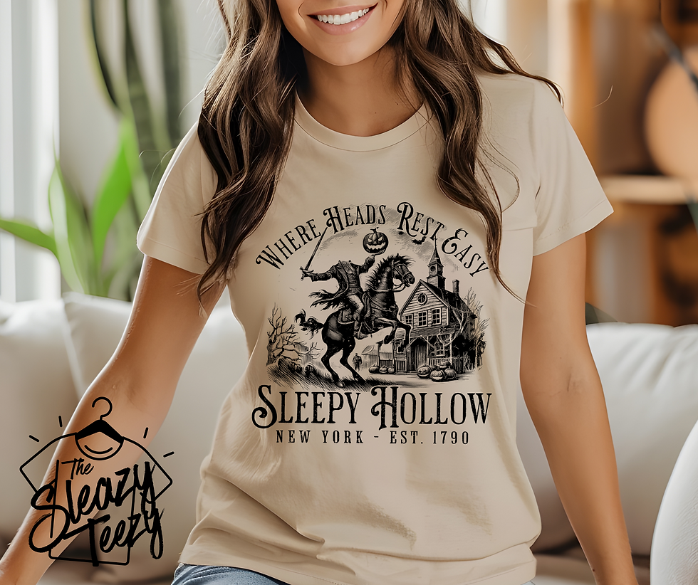 Thumbnail: Sleepy Hollow - Adult Unisex Short Sleeve Tee
