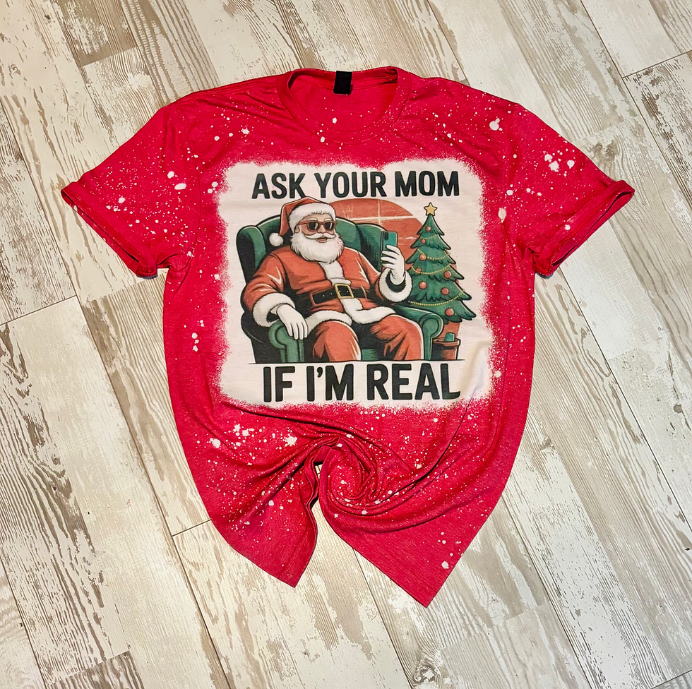 Thumbnail: Ask Your Mom - Adult Unisex Short Sleeve Tee (bleached & solid options)