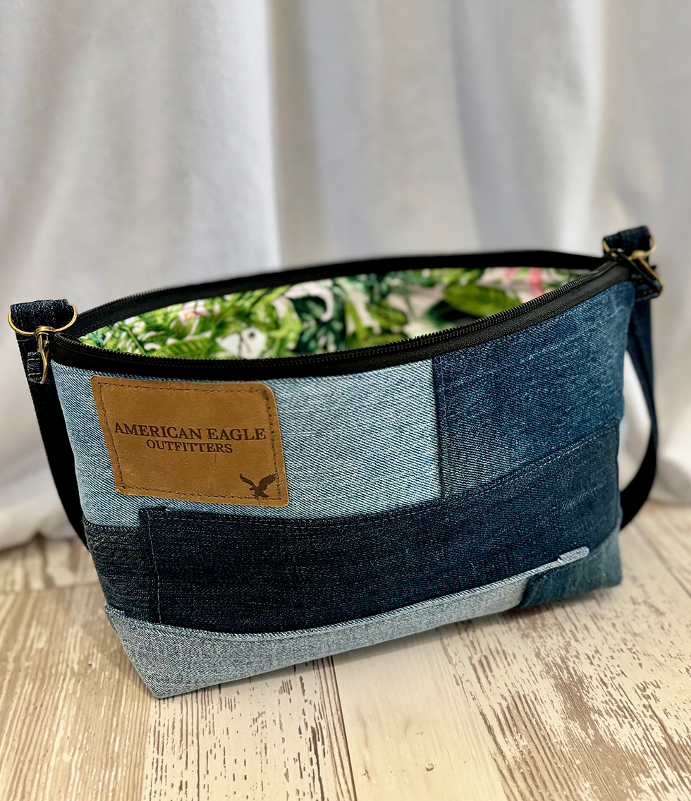 Thumbnail: Upcycled AE Purse- Shoulder & Crossbody Straps