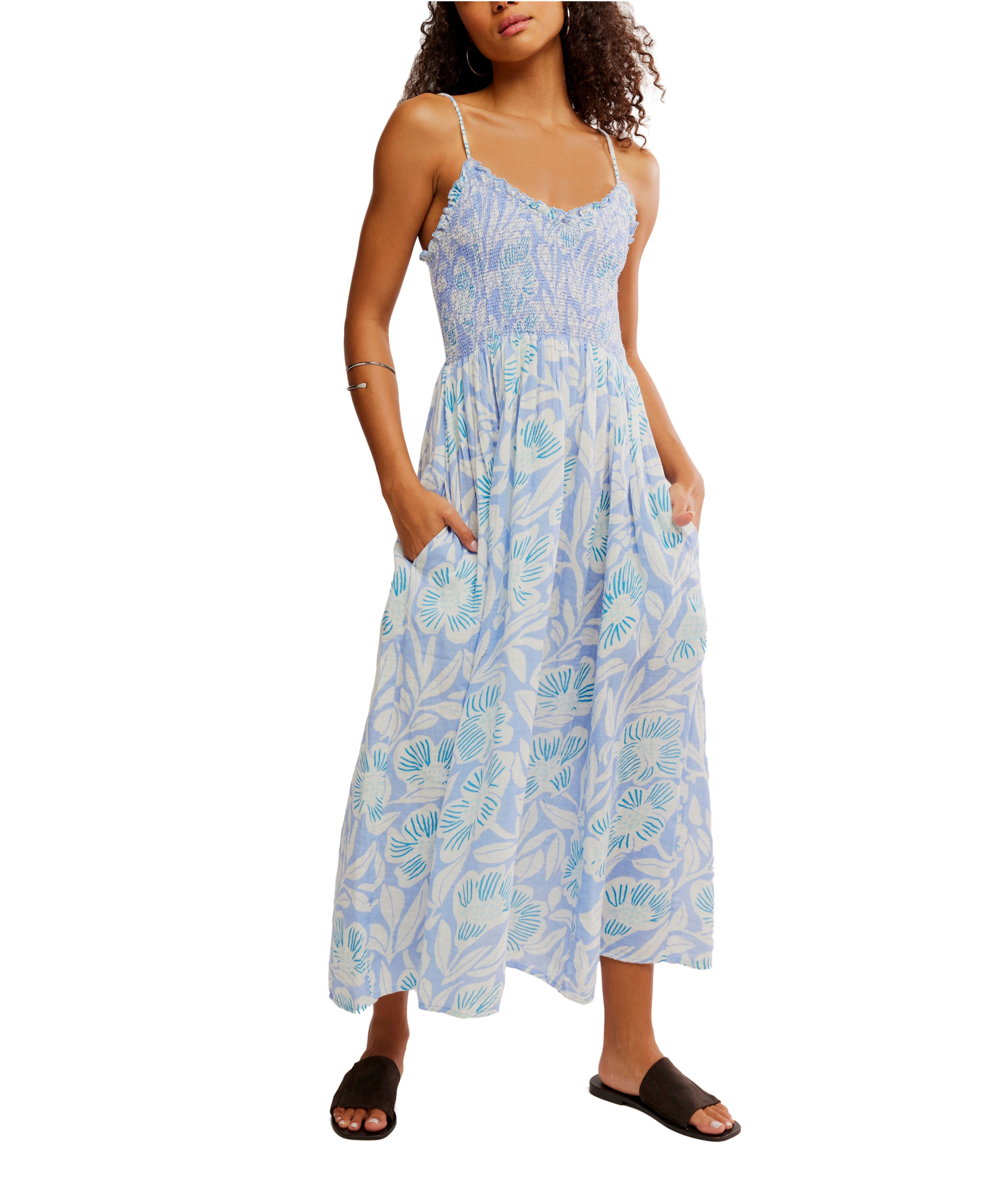 Free People Sweet Nothings Midi Dress