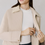 Thumbnail: Soia & Kyo Laleh Duvet Down Cropped Jacket in Soft Teak