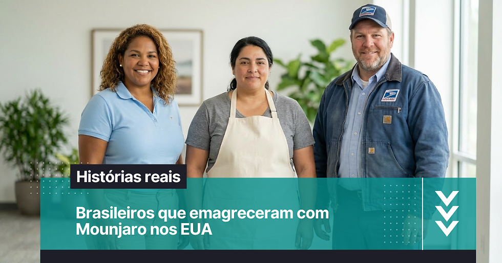 Morar nos Estados Unidos, trabalhar muito, comer rápido, dormir pouco… e, quando vê, a balança disparou. Se você é brasileiro(a) nos EUA, provavelmente já se identificou com essa rotina. Nos últimos anos, o Mounjaro virou um dos nomes mais comentados quando o assunto é emagrecimento e controle do diabetes tipo 2 — e com ele vieram muitas histórias de transformação, dúvidas e também frustrações.