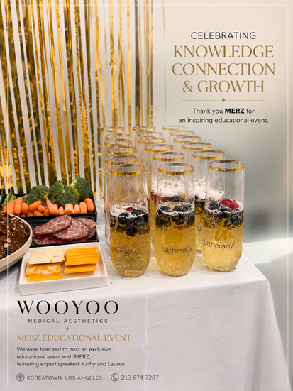 MERZ partnered with WooYoo to host an educational event