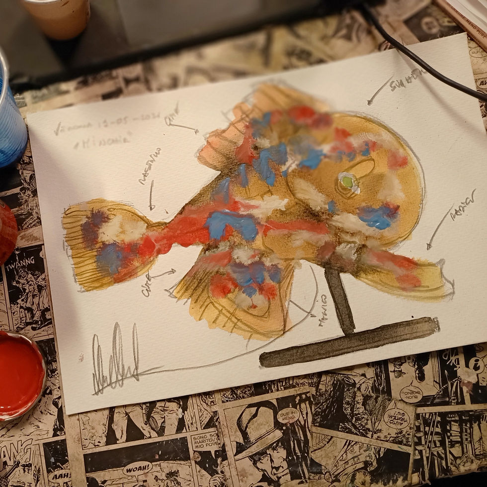 Miniatura: Pesce lampada "Minchir".