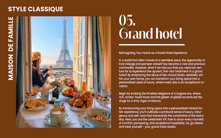 Tendances Art de la table