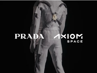 Axiom Space & Prada dévoilent la couche intérieure de la combinaison spatiale lunaire.