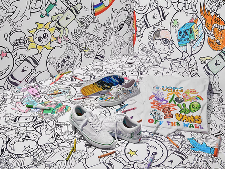 VANS X CRAYOLA : UNE COLLABORATION HAUTE EN COULEURS