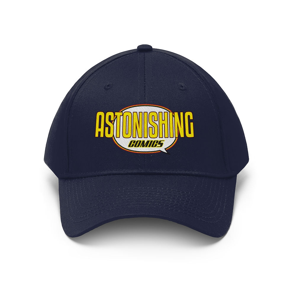 Thumbnail: Astonishing Comics Logo Unisex Twill Hat