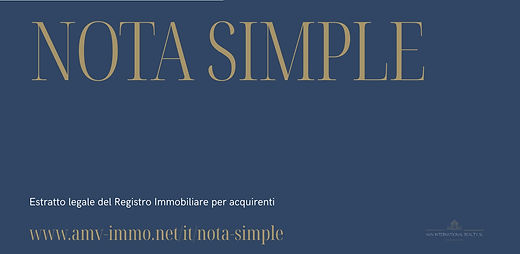 AMV INTERNATIONAL REALTY ha ampliato la sezione Diritto & Procedure. È ora disponibile una sottopagina completamente strutturata dedicata alla Nota Simple, il documento fondamentale per la verifica legale degli immobili in Spagna.
La nuova pagina spiega:
cosa conferma la Nota Simple
quali informazioni contiene
perché è essenziale per gli acquirenti internazionali
come AMV ottiene e verifica il documento
quali punti devono essere sempre controllati dagli acquirenti
In questo modo offriamo ai nostri clienti un orientamento chiaro e affidabile nel sistema catastale spagnolo e rafforziamo la trasparenza durante l’intero processo di acquisto.
👉 Vai alla sottopagina “Nota Simple”: Nota Simple Spagna – Significato, Contenuto e Rilevanza Giuridica | AMV INTERNATIONAL REALTY