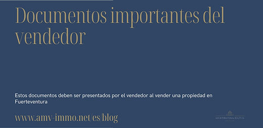 Documentos importantes del vendedor en la compraventa de inmuebles en Fuerteventura
Para una venta inmobiliaria legal y segura en Fuerteventura, el vendedor debe presentar varios documentos completos y actualizados. En nuestro nuevo artículo del blog encontrará un resumen claro de los documentos más importantes, junto con las indicaciones clave a las que los compradores deben prestar especial atención.
👉 Acceder al artículo completo:
Estos documentos debe presentar el vendedor en la compraventa de un inmueble en Fuerteventura | Documentos vendedor Fuerteventura