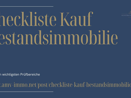 Checkliste Kauf einer Bestandsimmobilie auf Fuerteventura