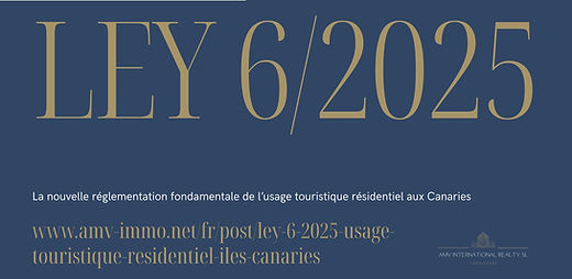 C’est le Big Bang qui redéfinit tout le système de l’usage touristique résidentiel aux Canaries.
Nous avons expliqué les trois lois clés — Loi du Sol, Loi sur les Municipalités Touristiques et Loi 6/2025 — dès leur publication.
Voici maintenant comment elles s’articulent et pourquoi leur interaction rend enfin le système pleinement opérationnel :
La Loi du Sol est la structure.
La Loi sur les Municipalités Touristiques est la carte des compétences.
La Loi 6/2025 est la mécanique qui met tout en mouvement.
Notre nouvel article résume ce que les propriétaires et investisseurs doivent vraiment comprendre en 2026 — clairement et sans panique.
Ley 6/2025 – La nouvelle réglementation fondamentale de l’usage touristique résidentiel aux îles Canaries