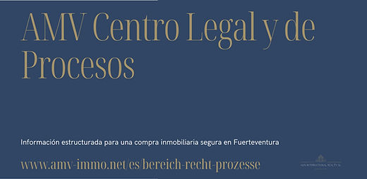 AMV INTERNATIONAL REALTY ha publicado una nueva área central de información: AMV Centro Legal y de Procesos – una visión estructurada de todos los pasos jurídicos relevantes en la compra de inmuebles en Fuerteventura.
La nueva sección ofrece a los compradores internacionales:
una orientación clara sobre el marco legal español
información verificada sobre la Due Diligence, Registro de la Propiedad y Catastro
procesos transparentes para una compra segura
estándares profesionales alineados con la metodología AMV
Todos los contenidos han sido actualizados, ampliados y publicados en cinco idiomas.
👉 Acceder a la nueva página principal: AMV Centro Legal y de Procesos – Compra inmobiliaria en Fuerteventura