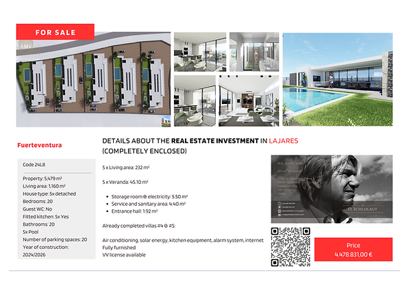 24L8 O. Schlolaut Immobilienmakler Real estate agent Agente in mobiliario Agent immobilier Agente immobiliare Fuerteventura