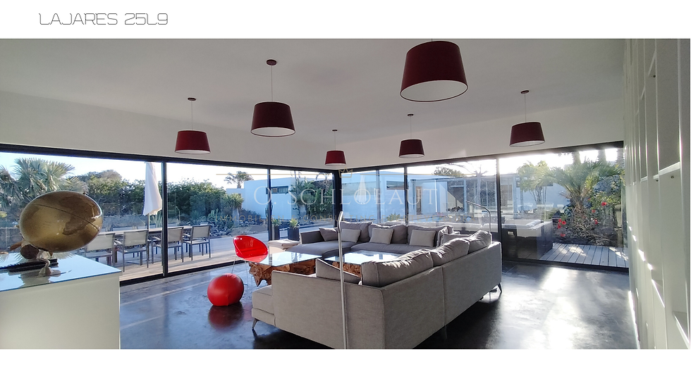 Villa con piscina in stile Manrique a Lajares – SIC-ID 25L9 – esclusiva nel portfolio – agente immob