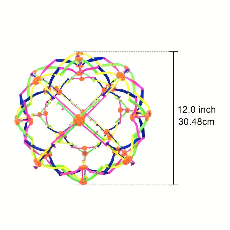 Boule Magique Extensible - Jouet Anti-stress, Balle Respiratoire, Pour Enfants Et Adultes