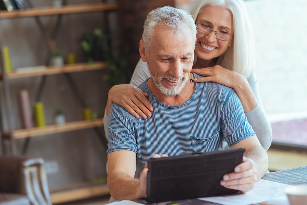 retired couple