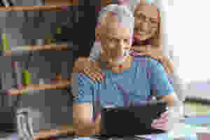 retired couple
