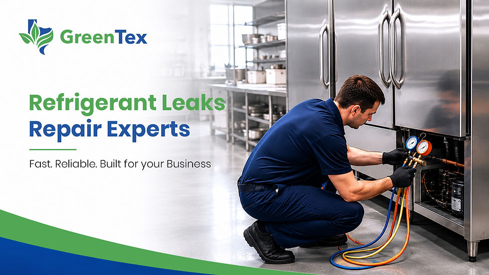 How Do You Detect and Repair Refrigerant Leaks in Commercial Systems