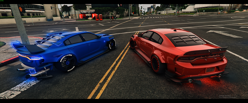 Thumbnail: 2016 widebody Charger Hellcat "track/drift"