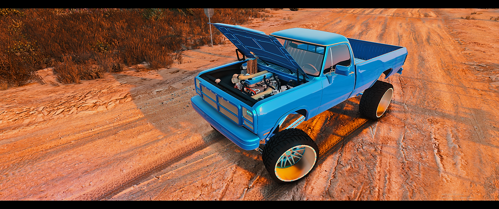 Thumbnail: 1993 Dodge Ram D250 SEMA style