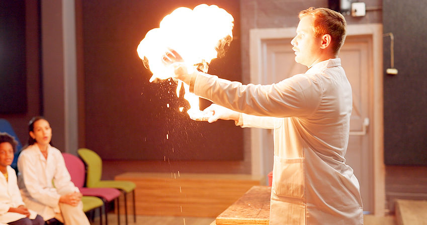 Flaming Hands