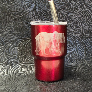 Custom engraved tumbler