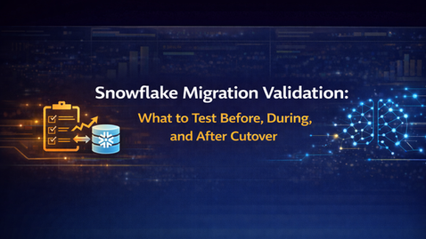 Snowflake migration validation