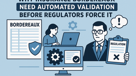 Why Insurance Bordereaux Need Automated Validation Before Regulators Force It