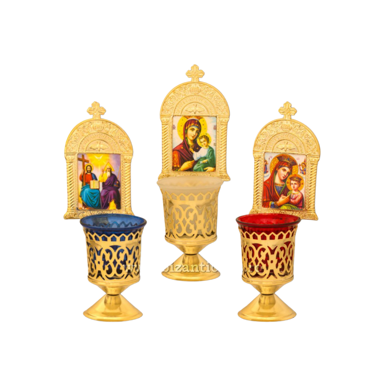 Perforated Tabletop Candle Set