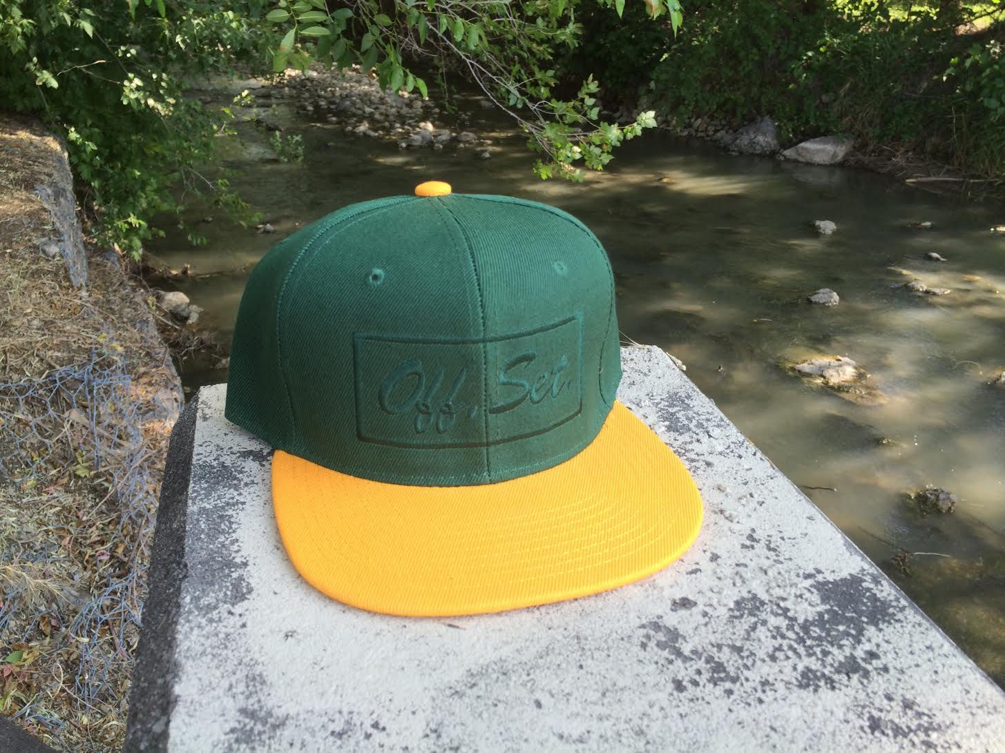 Green & Yellow OS Snapback