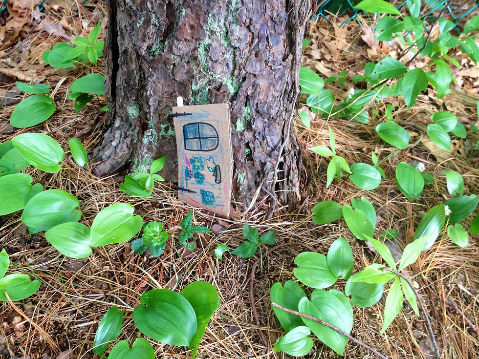 coffee-holder fairy door